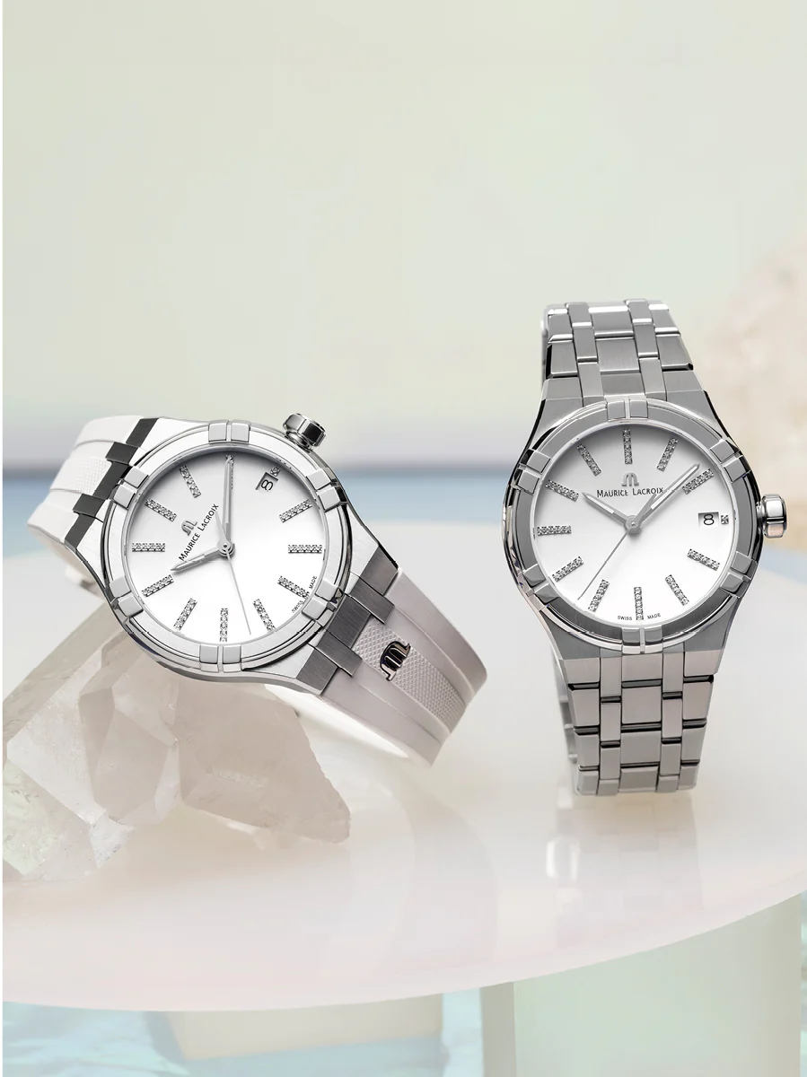 Maurice Lacroix Aikon Quartz Matt White Watch - Image 4
