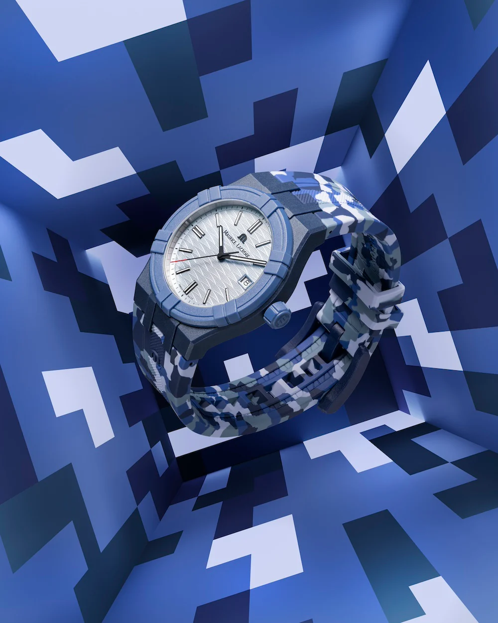Maurice Lacroix Aikon Tide Camo Watch D - Image 2