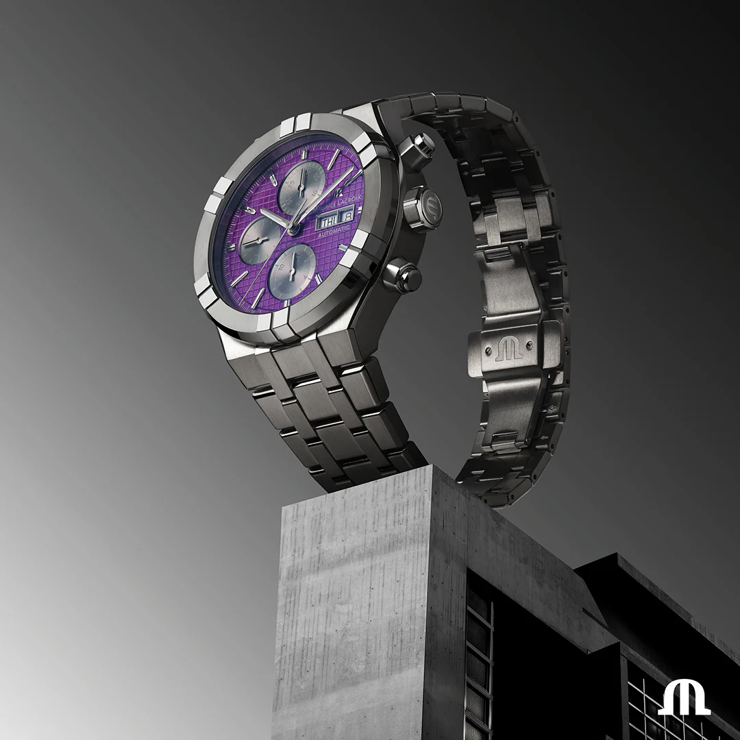 Maurice Lacroix Aikon Titanium Chronograph Watch - Image 2