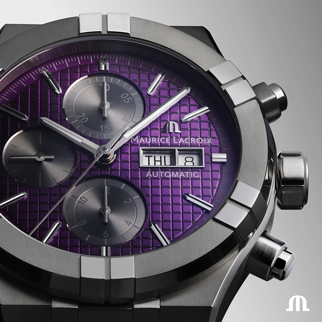 Maurice Lacroix Aikon Titanium Chronograph Watch - Image 3