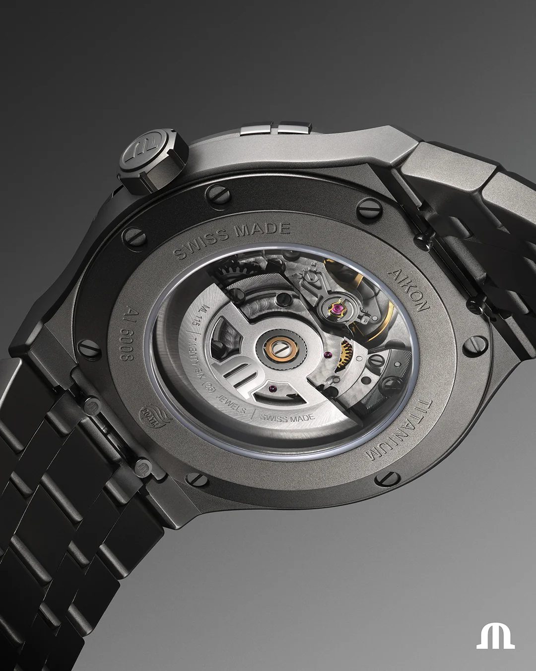Maurice Lacroix Aikon Titanium Chronograph Watch - Image 4