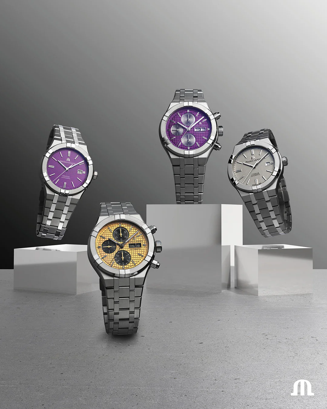 Maurice Lacroix Aikon Titanium Chronograph Watch - Image 5