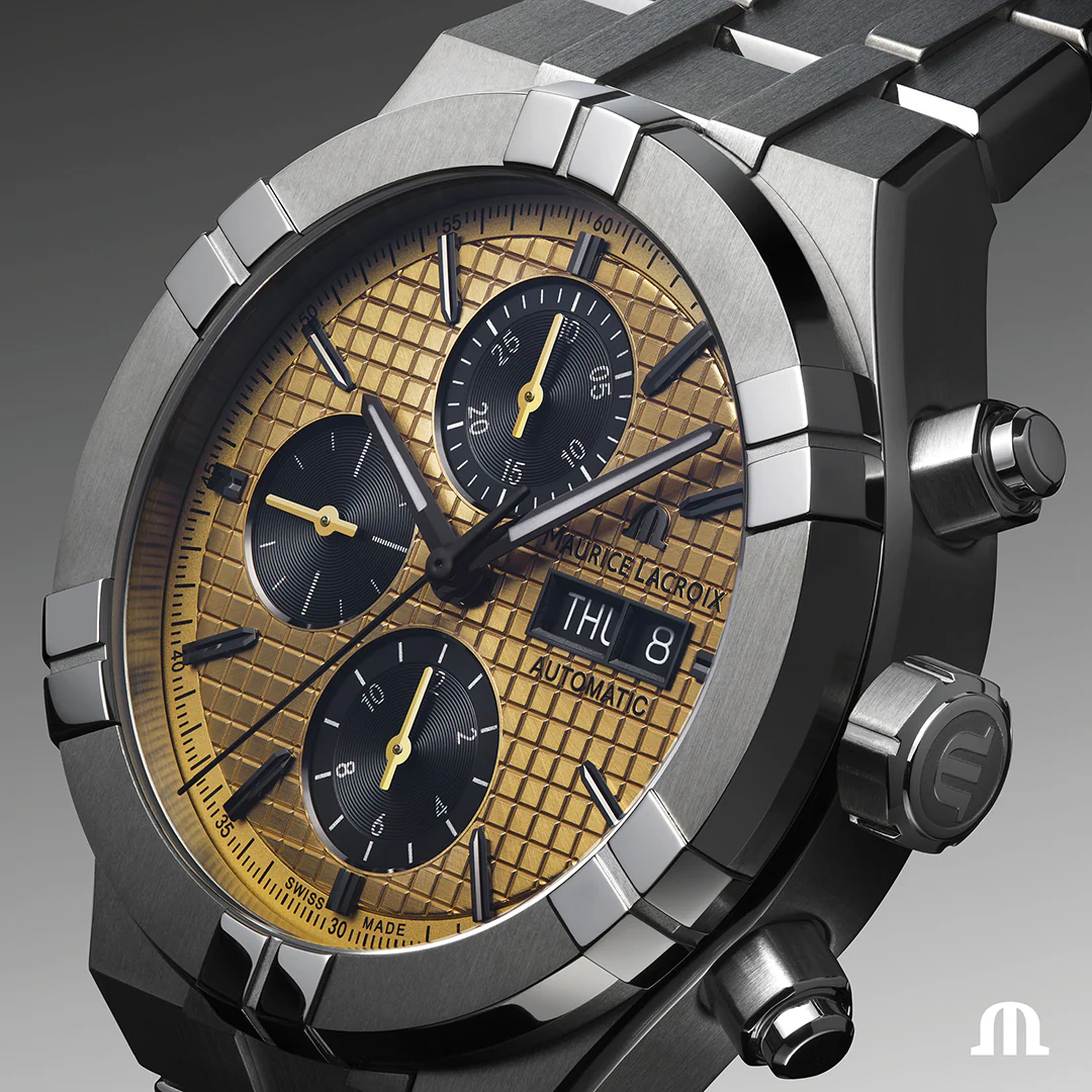 Maurice Lacroix Aikon Titanium Chronograph Watch - Image 3