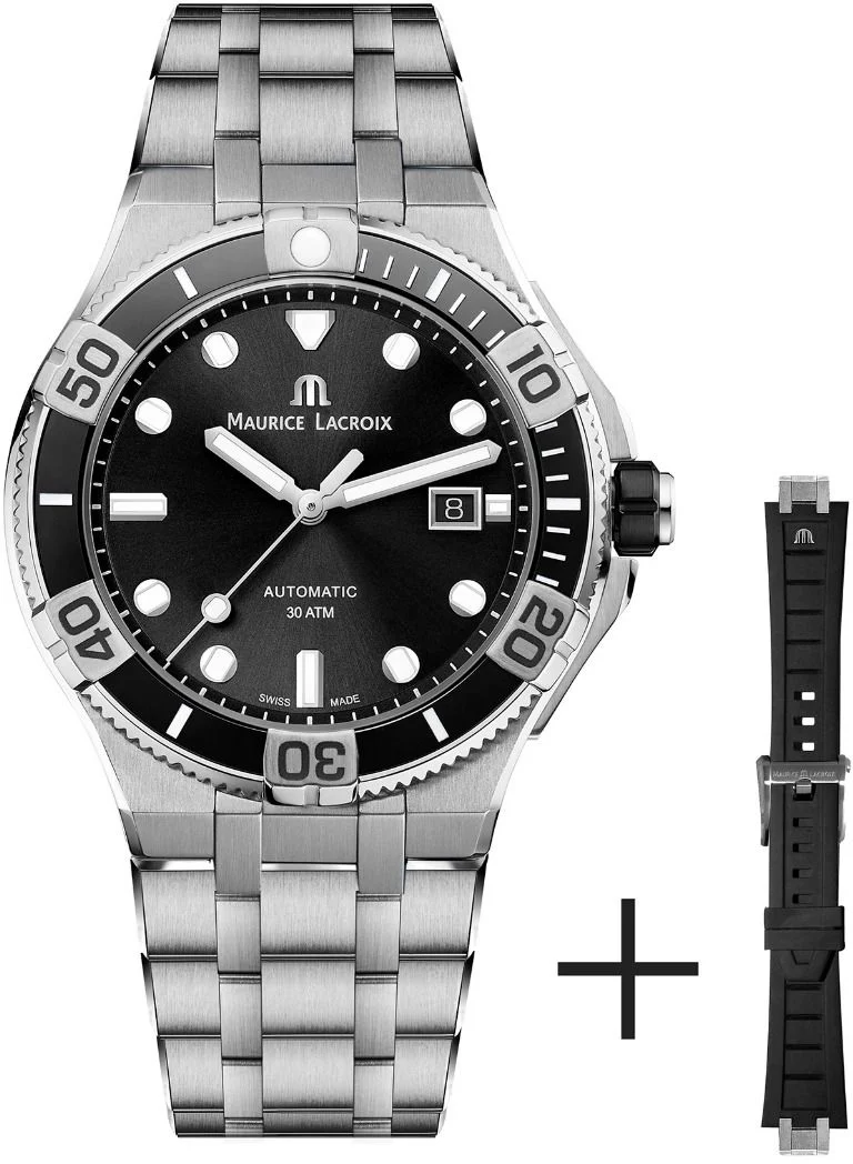 Maurice Lacroix Watch Aikon Venturer Black