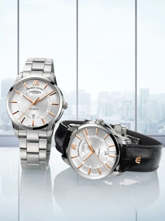 Maurice Lacroix Watch Pontos Day Date Mens - Image 3