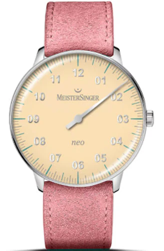 MeisterSinger Neo Special Light Yellow Old Rose Strap