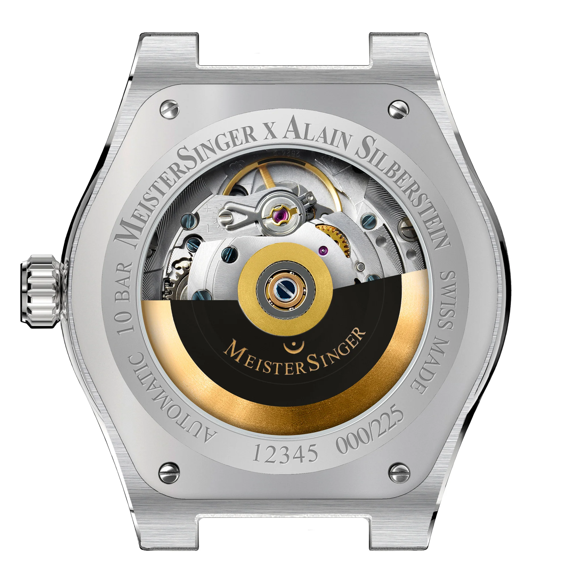 MeisterSinger Kaenos X Alain Silberstein Open Date Limited Edition Watch - Image 2