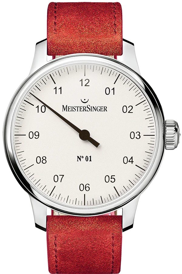 MeisterSinger Watch N. 01 Silver White