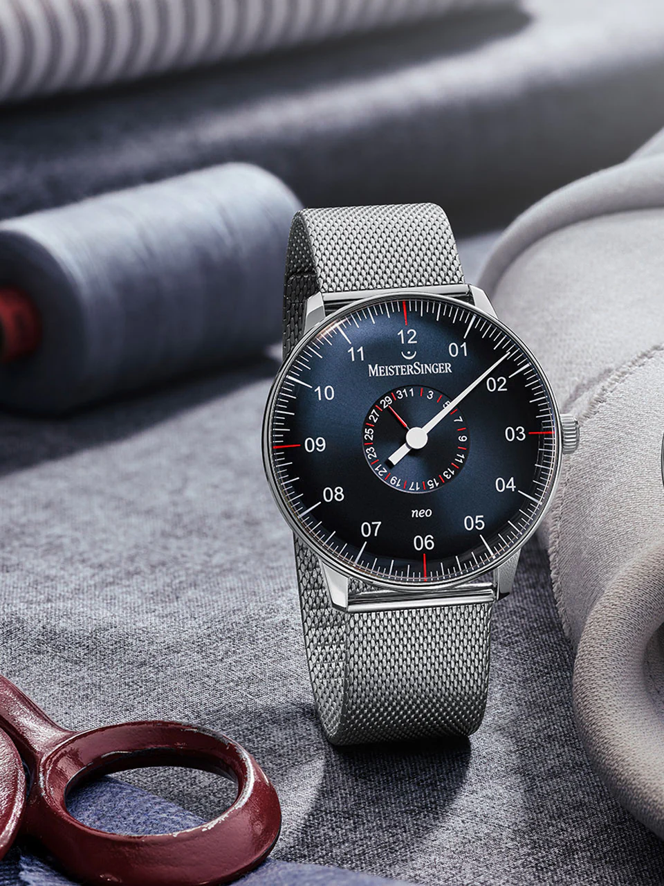 MeisterSinger Watch Neo Plus Pointer Date - Image 5