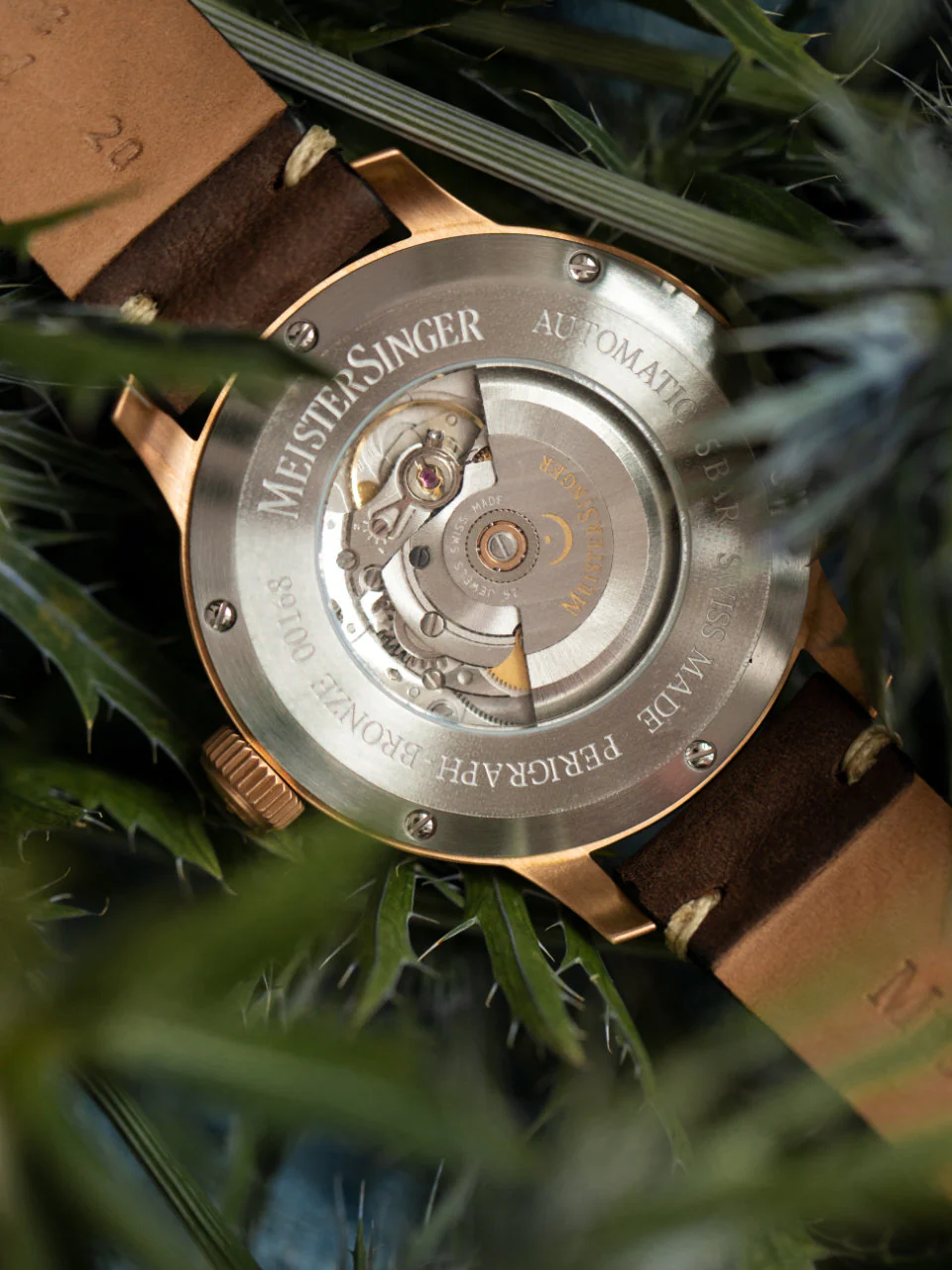 Meistersinger Watch Perigraph Bronze Line - Image 3