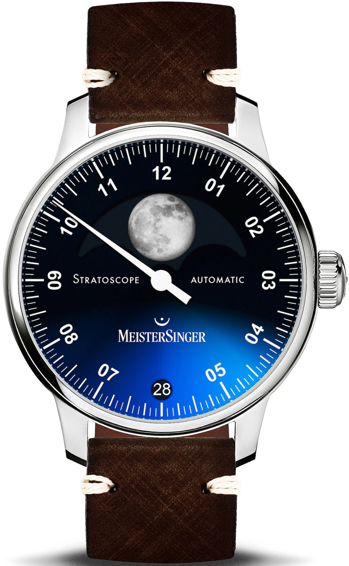 MeisterSinger Stratoscope Moon Phase Watch - Image 2