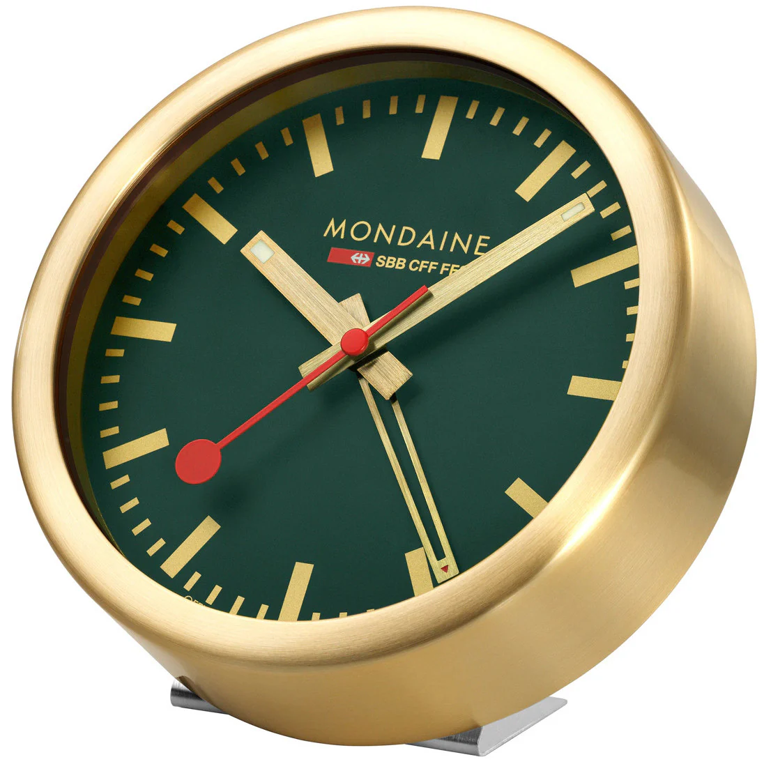 Mondaine Clock Alarm Forest Green - Image 3
