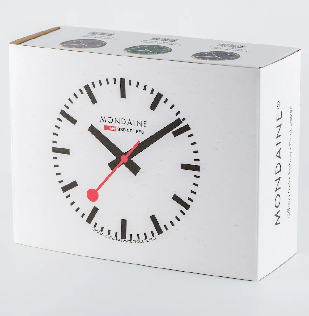 Mondaine Clock Alarm Forest Green - Image 4