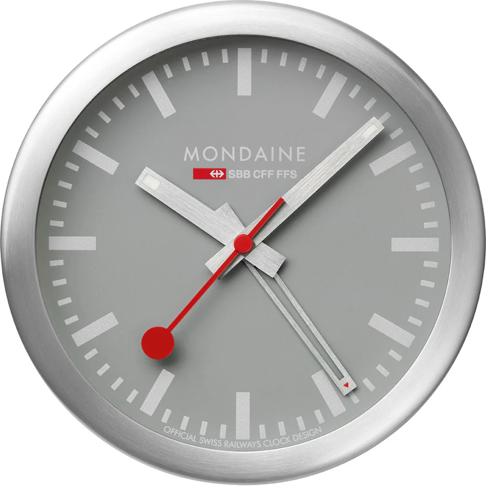 Mondaine Clock Good Grey Watch - Image 2