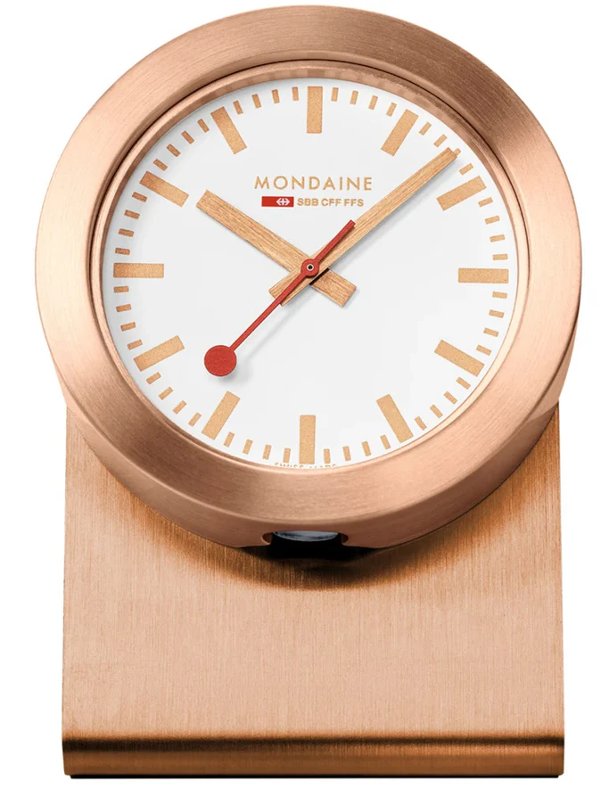 Mondaine Clock Magnet Copper Watch - Image 2