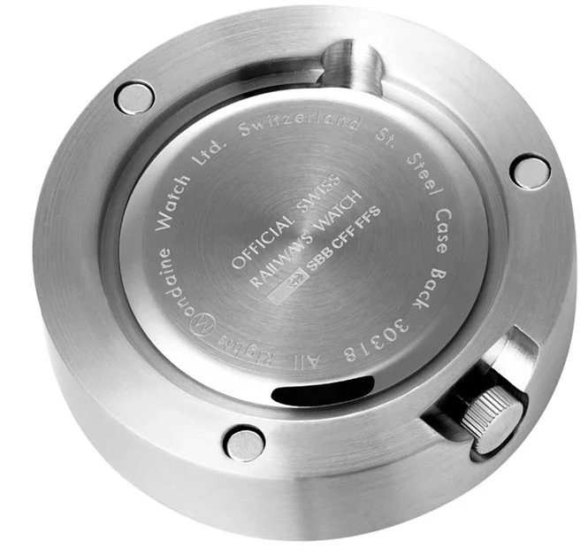 Mondaine Clock Magnet Silver Watch - Image 3