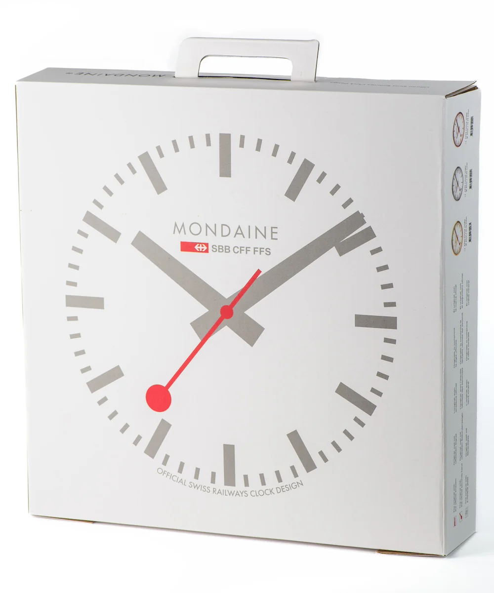 Mondaine Clock Wall Kitchen Copper Watch - Image 5