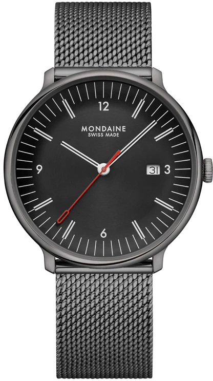 Mondaine Doppio 41mm Mens Watch