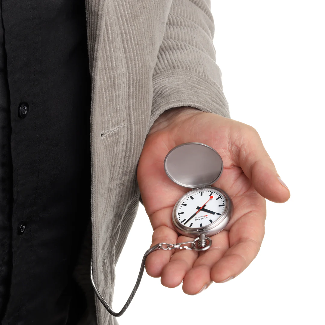 Mondaine Pocket Watch 48mm Limited Edition Watch - Image 8