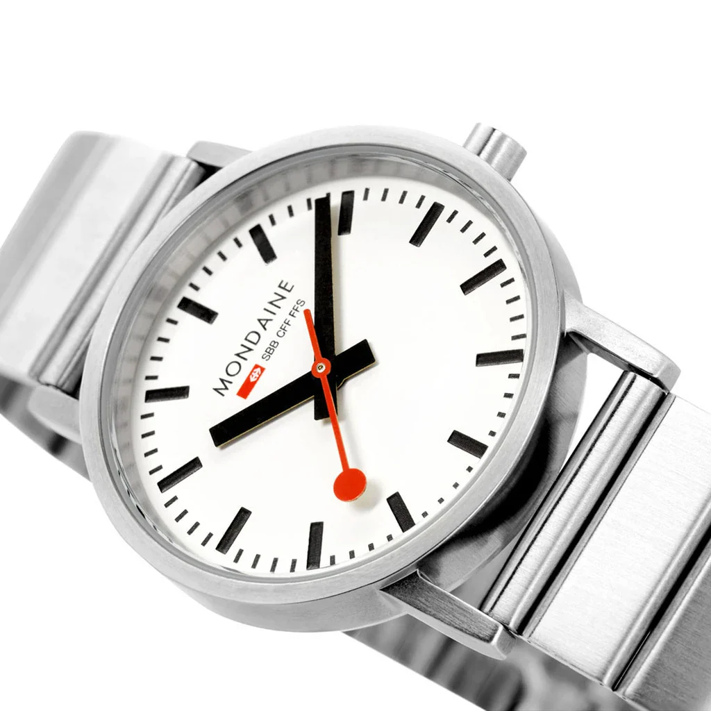 Mondaine Classic Bracelet Watch - Image 3