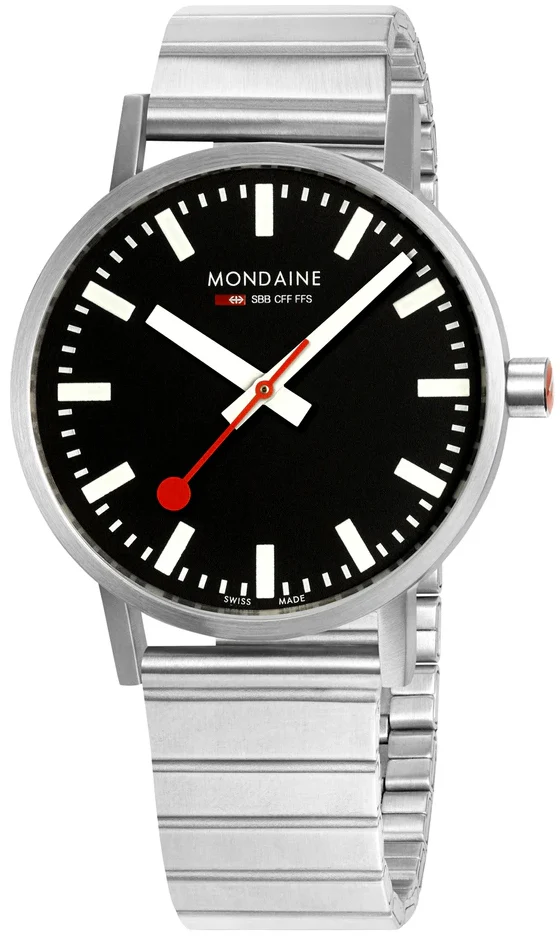 Mondaine Classic Bracelet Watch - Image 2