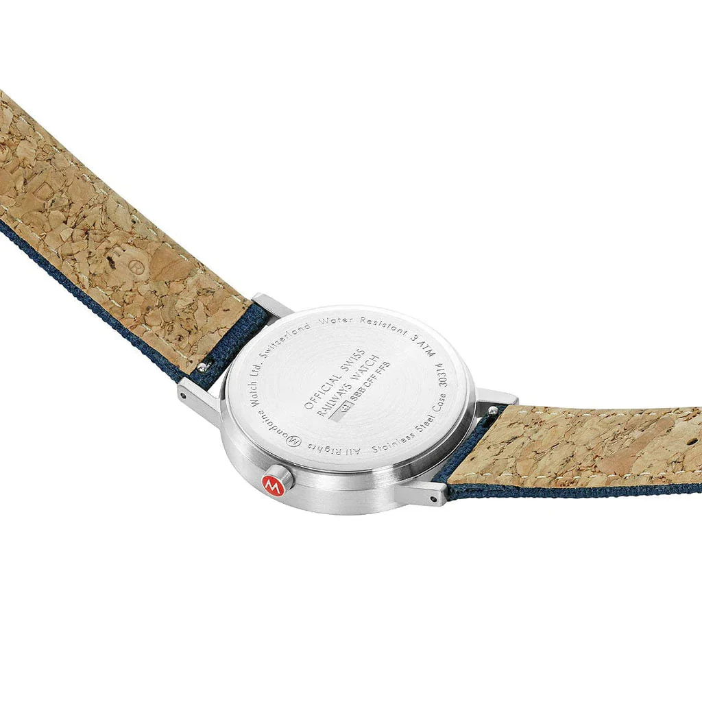 Mondaine Classic Deepest Blue Watch - Image 3