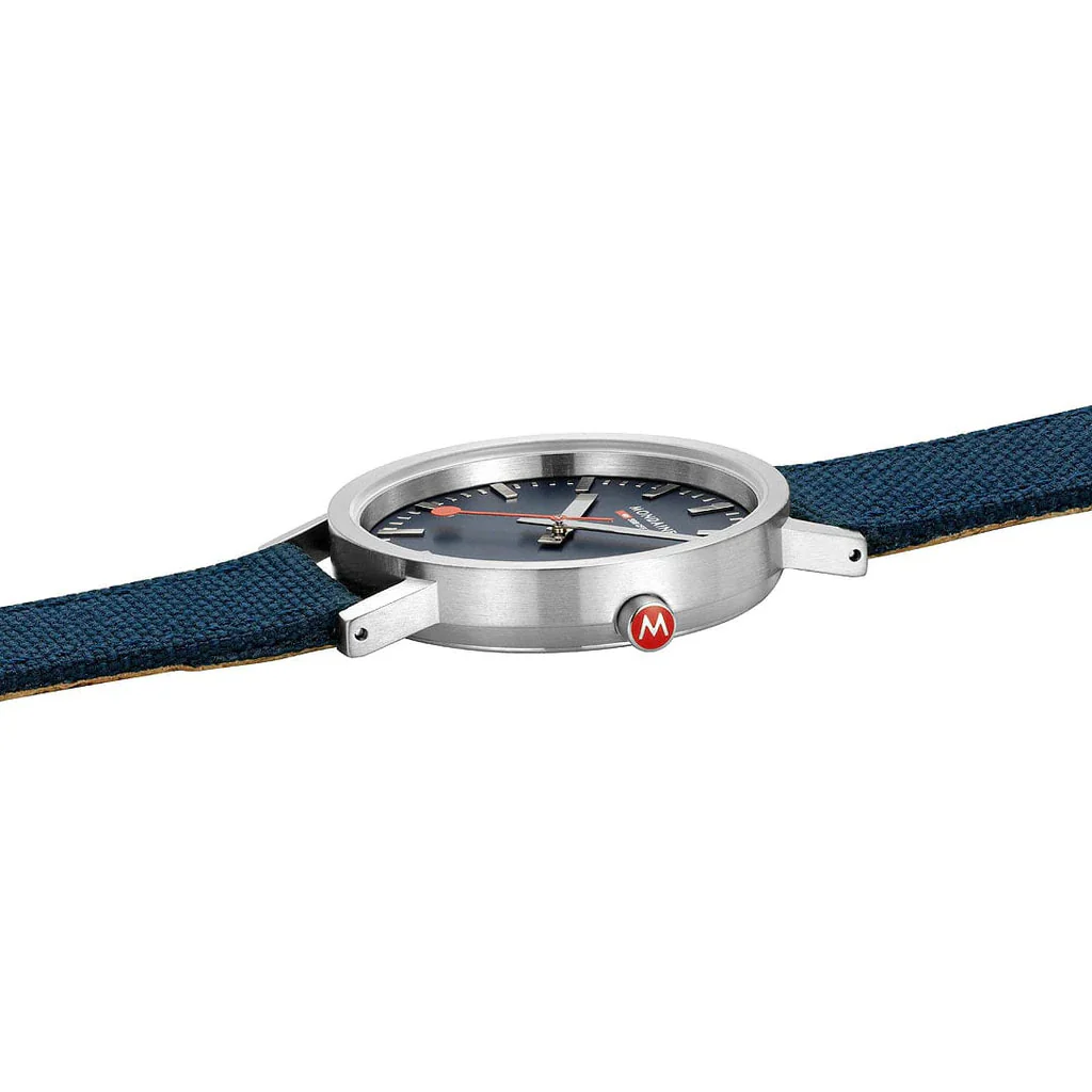 Mondaine Classic Deepest Blue Watch - Image 4