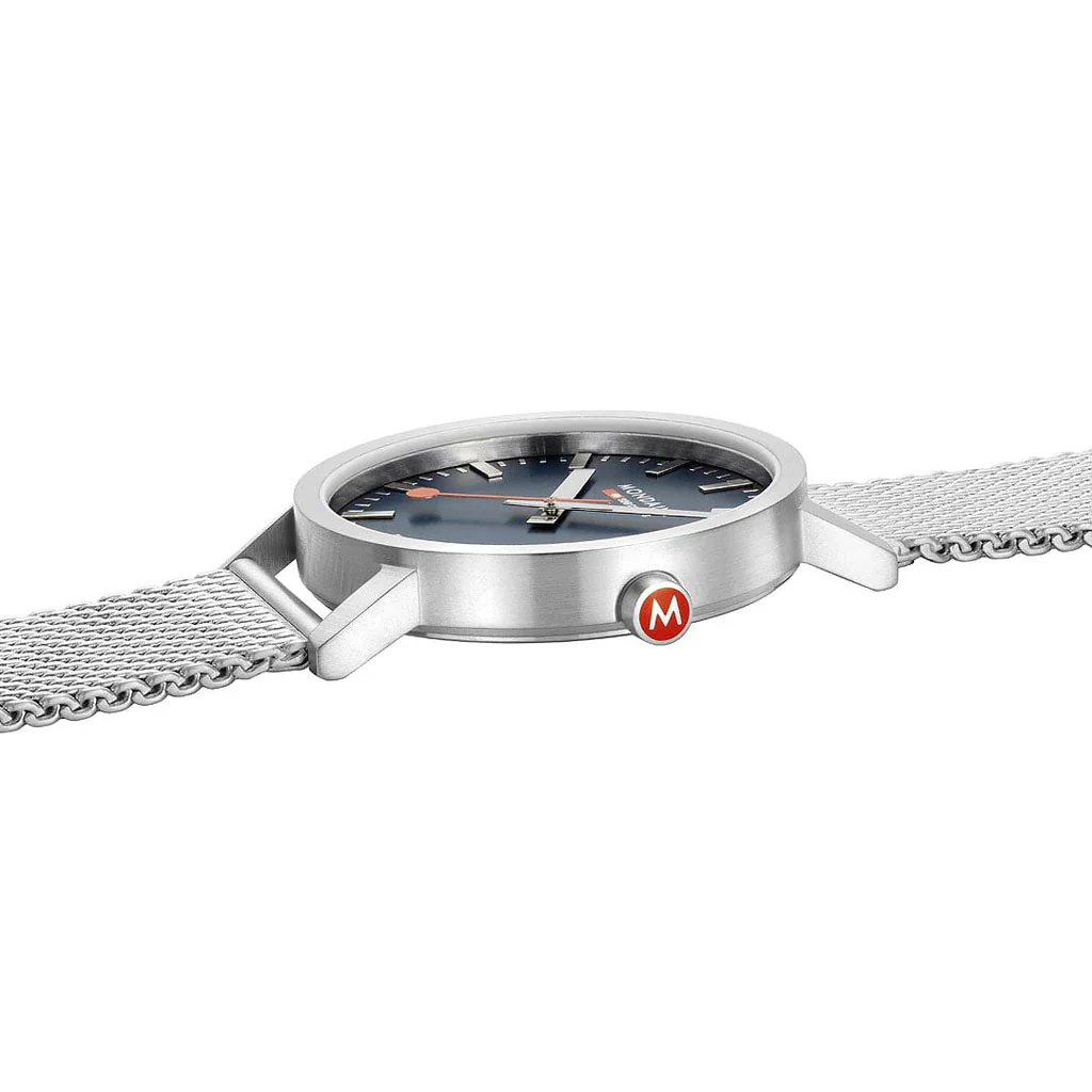 Mondaine Classic Deepest Blue Special Edition Watch - Image 3