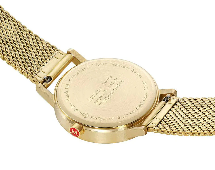Mondaine Classic Forest Green Watch - Image 2