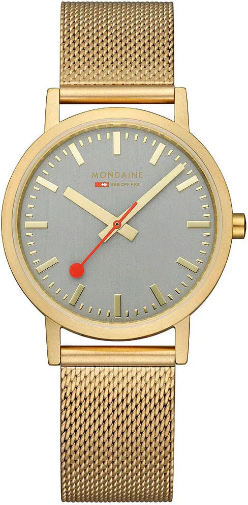 Mondaine Classic Good Gray Watch - Image 5