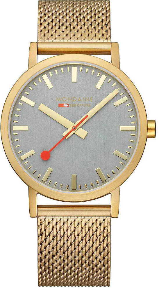 Mondaine Classic Good Gray Watch - Image 2