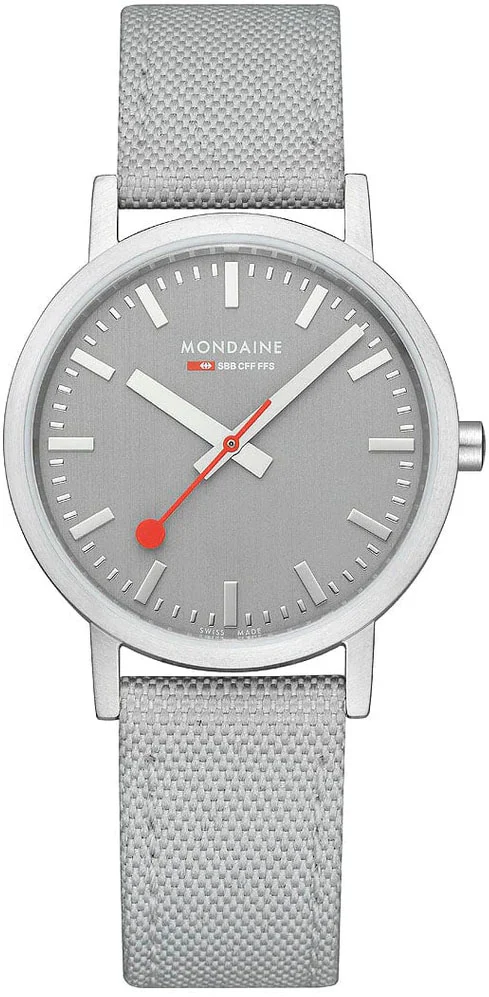 Mondaine Classic Good Grey Watch - Image 2