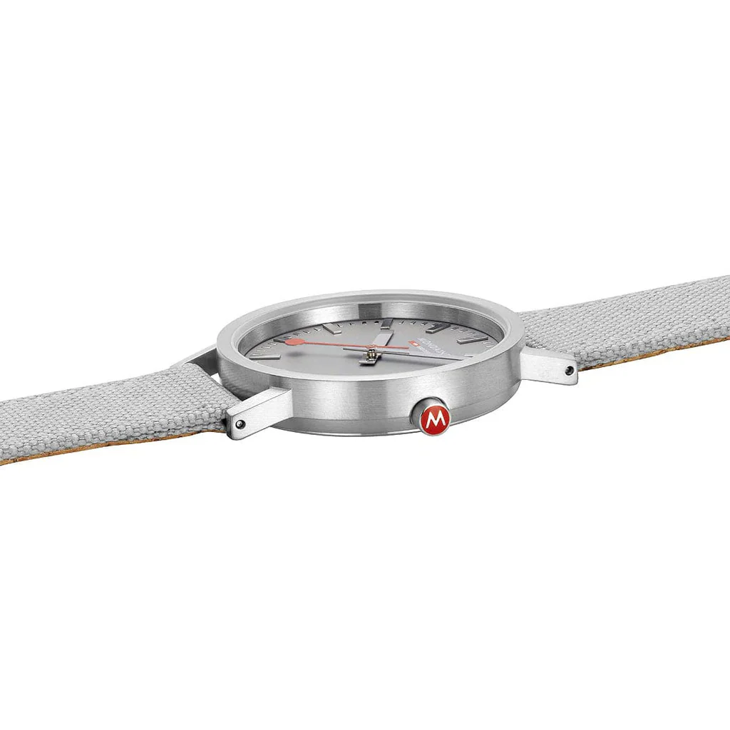 Mondaine Classic Good Grey Watch - Image 3