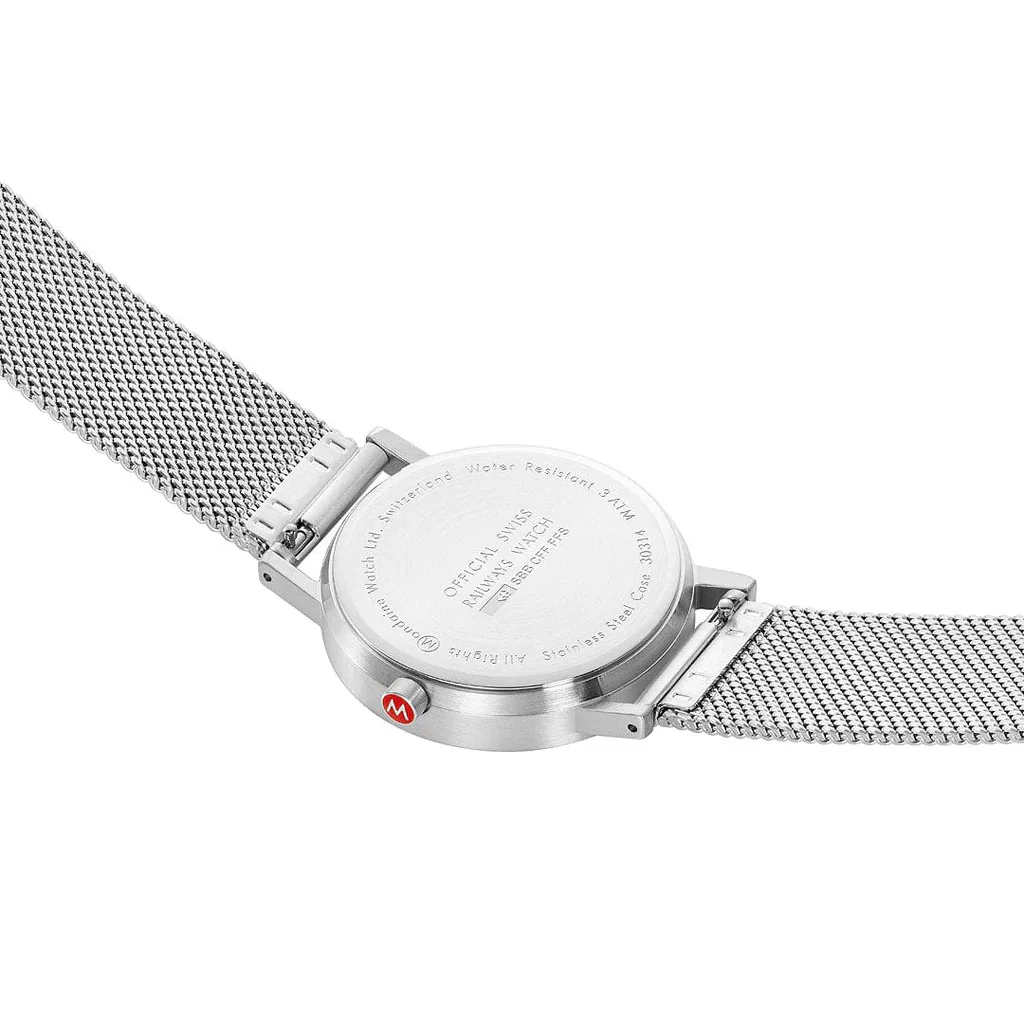 Mondaine Classic Good Grey Special Edition Watch - Image 4