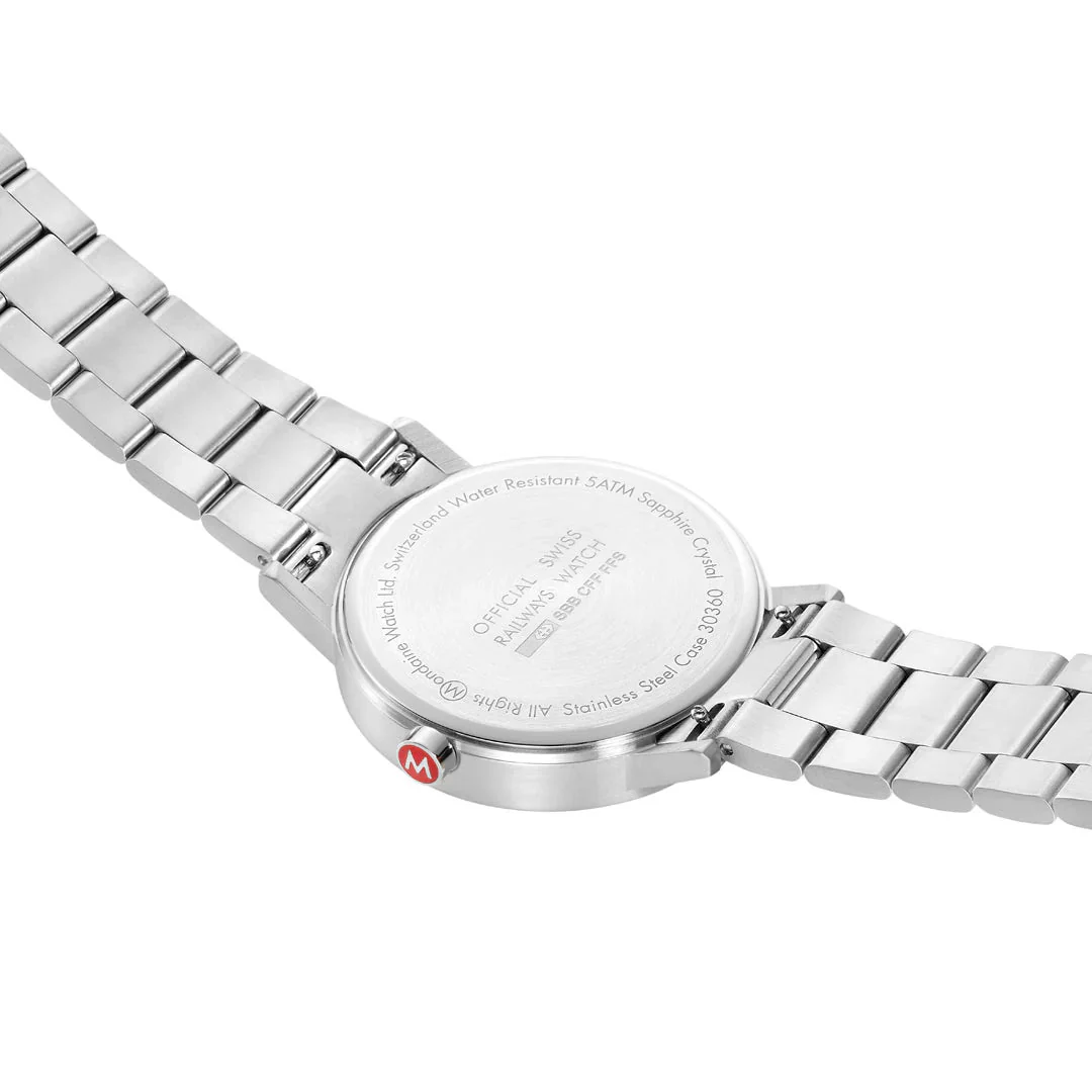 Mondaine Classic Grey Mens Watch - Image 4