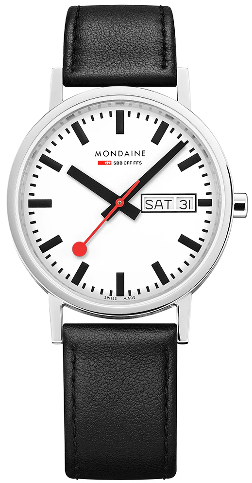 Mondaine Watch Classic SBB Day Date D - Image 3