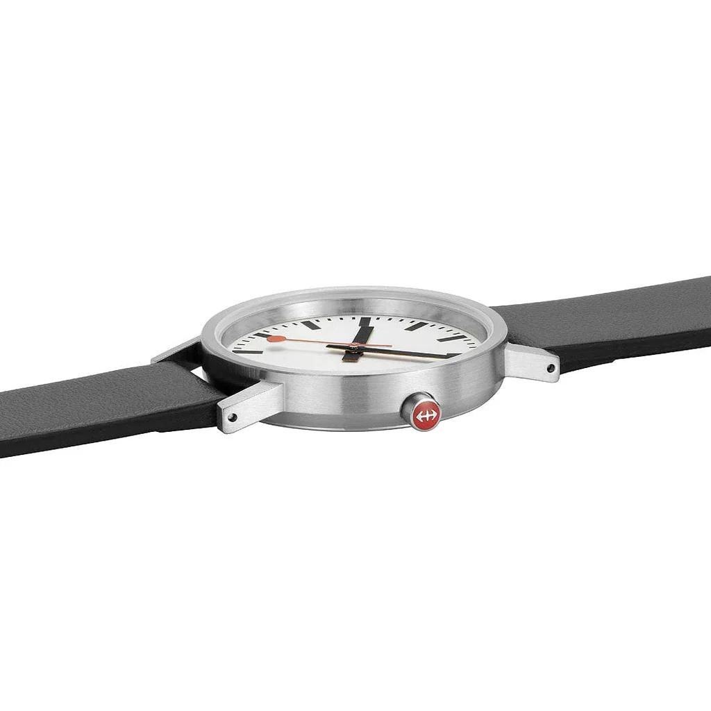 Mondaine Classic White Watch - Image 3