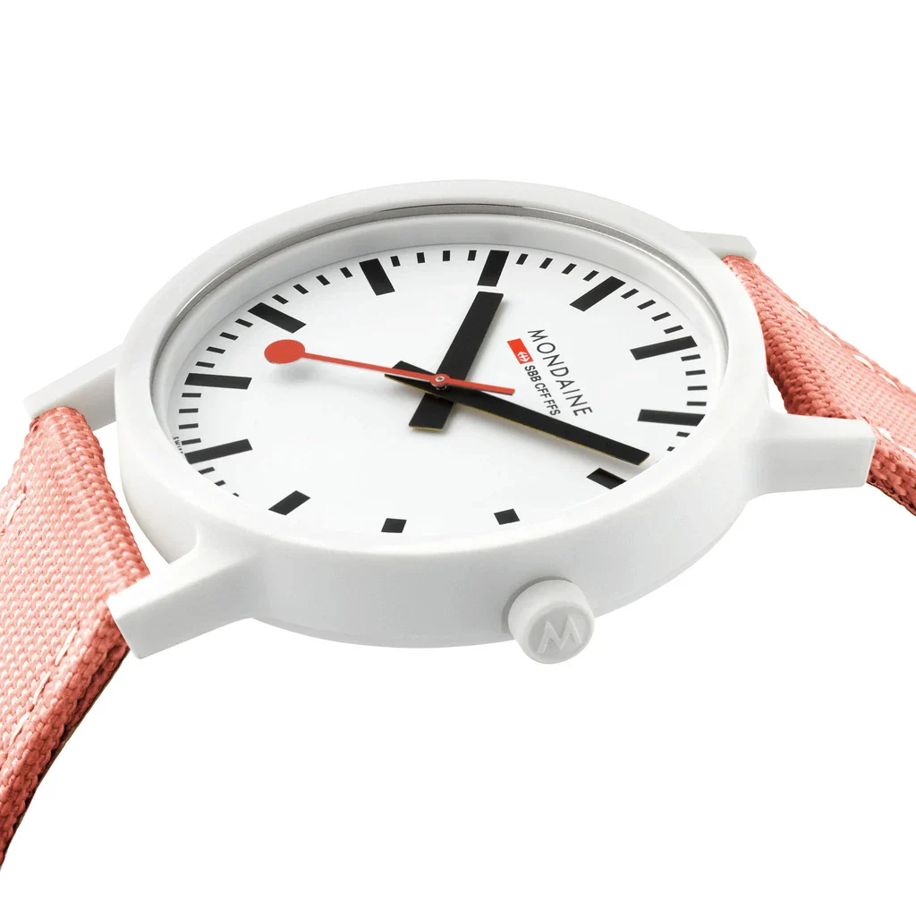 Mondaine Watch Essence White D - Image 3