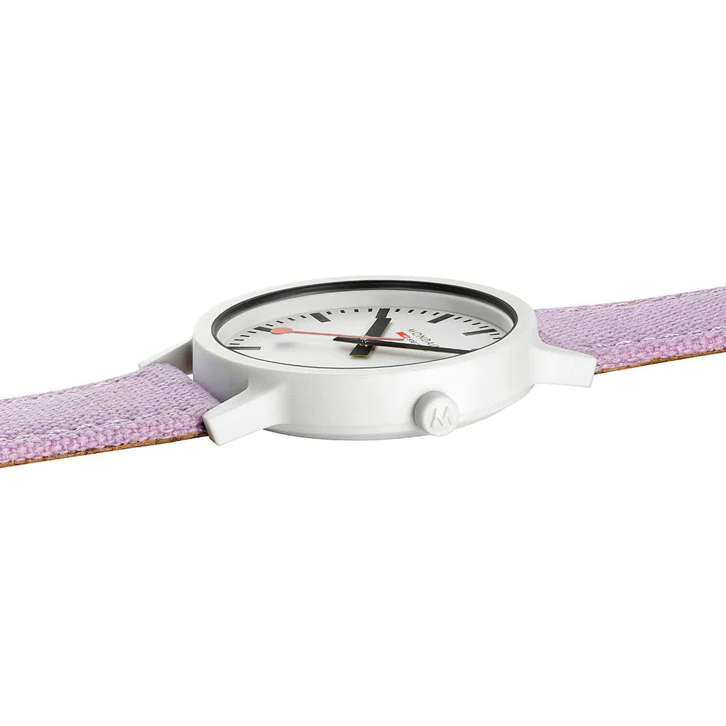 Mondaine Essence White Watch - Image 3