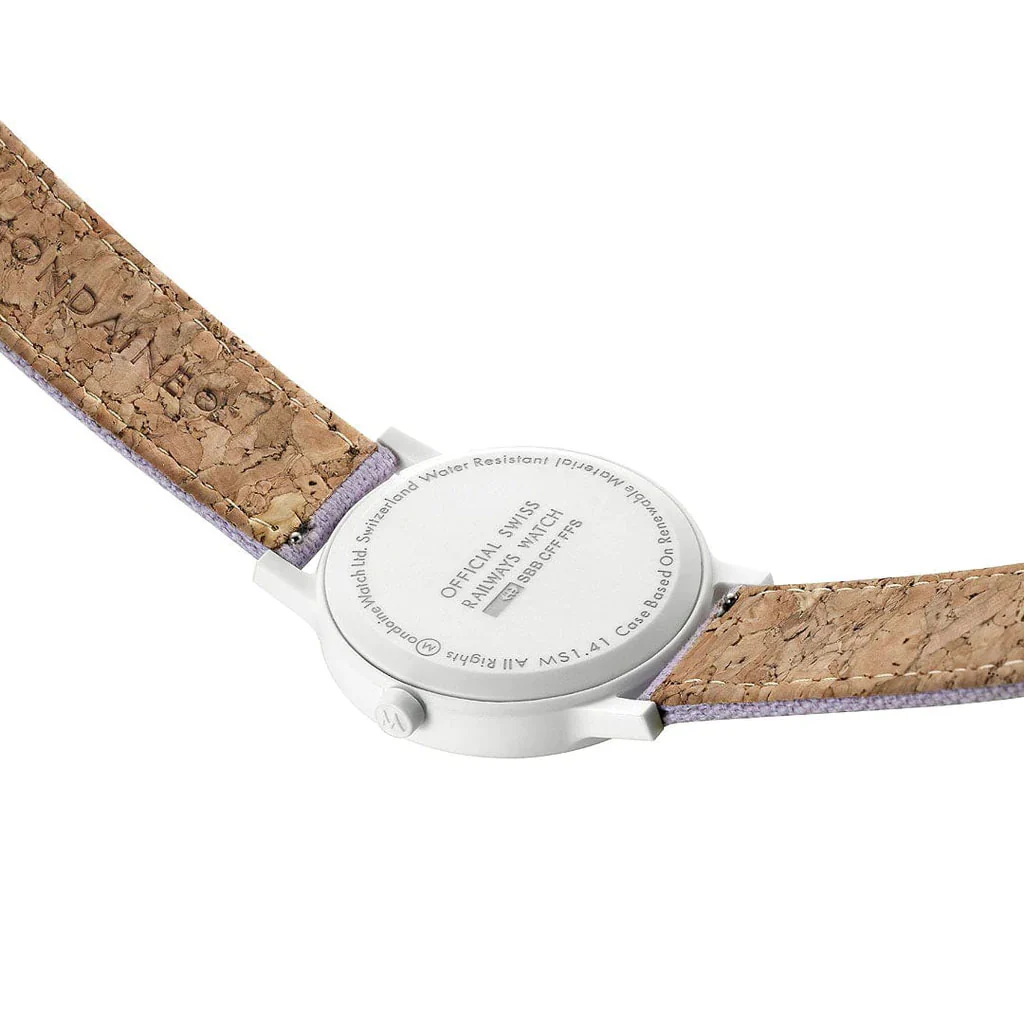Mondaine Essence White Watch - Image 4