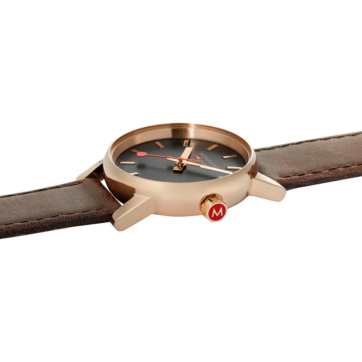 Mondaine Evo2 Rose Gold Watch - Image 3
