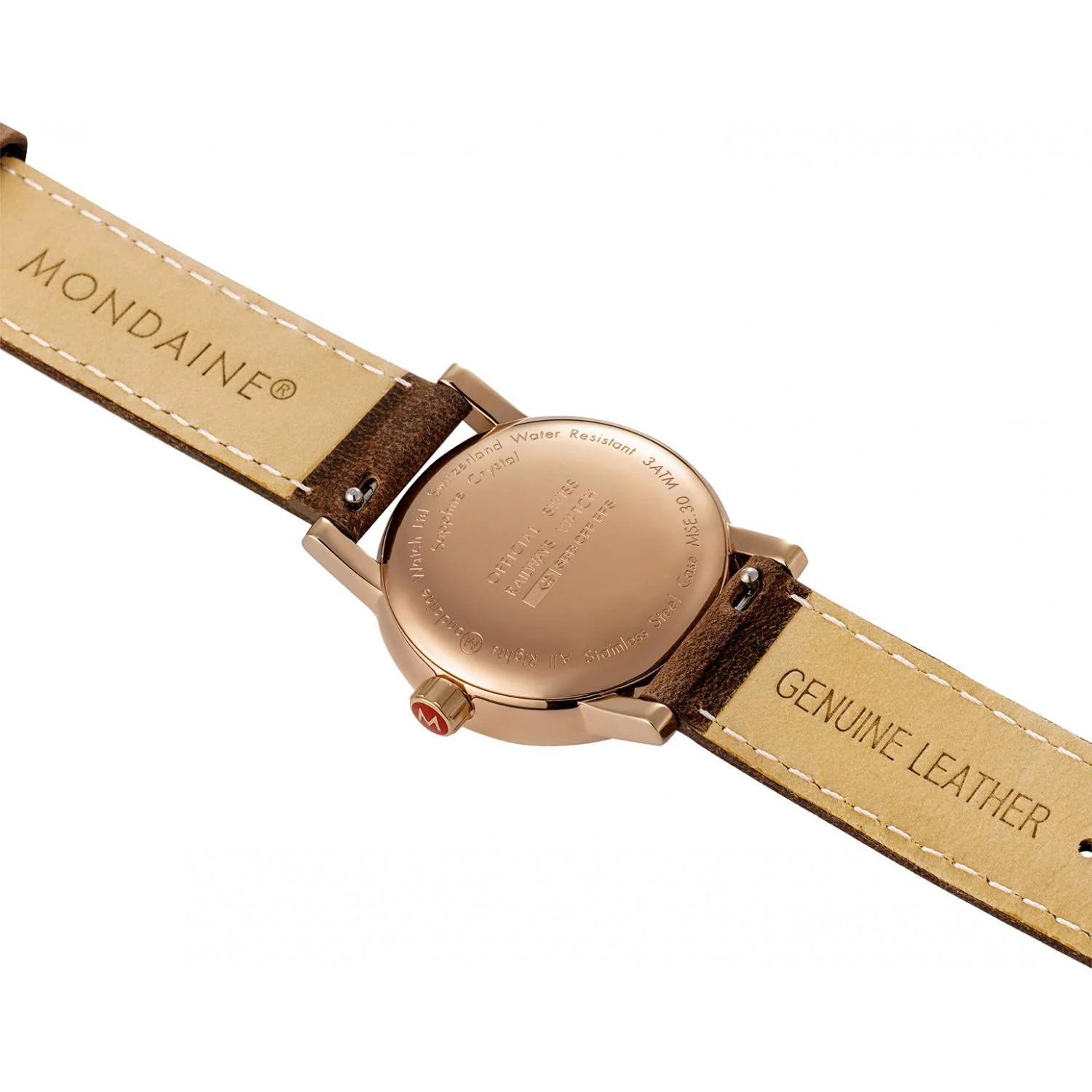 Mondaine Evo2 Rose Gold Watch - Image 4