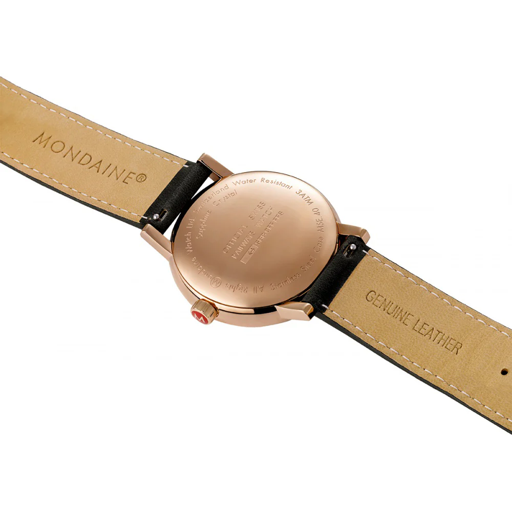 Mondaine Evo2 Rose Gold Watch - Image 4