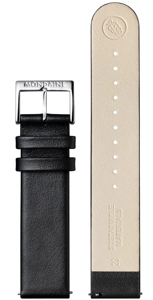 Mondaine Evo2 Big Auto 40mm Grape Leather Watch - Image 6