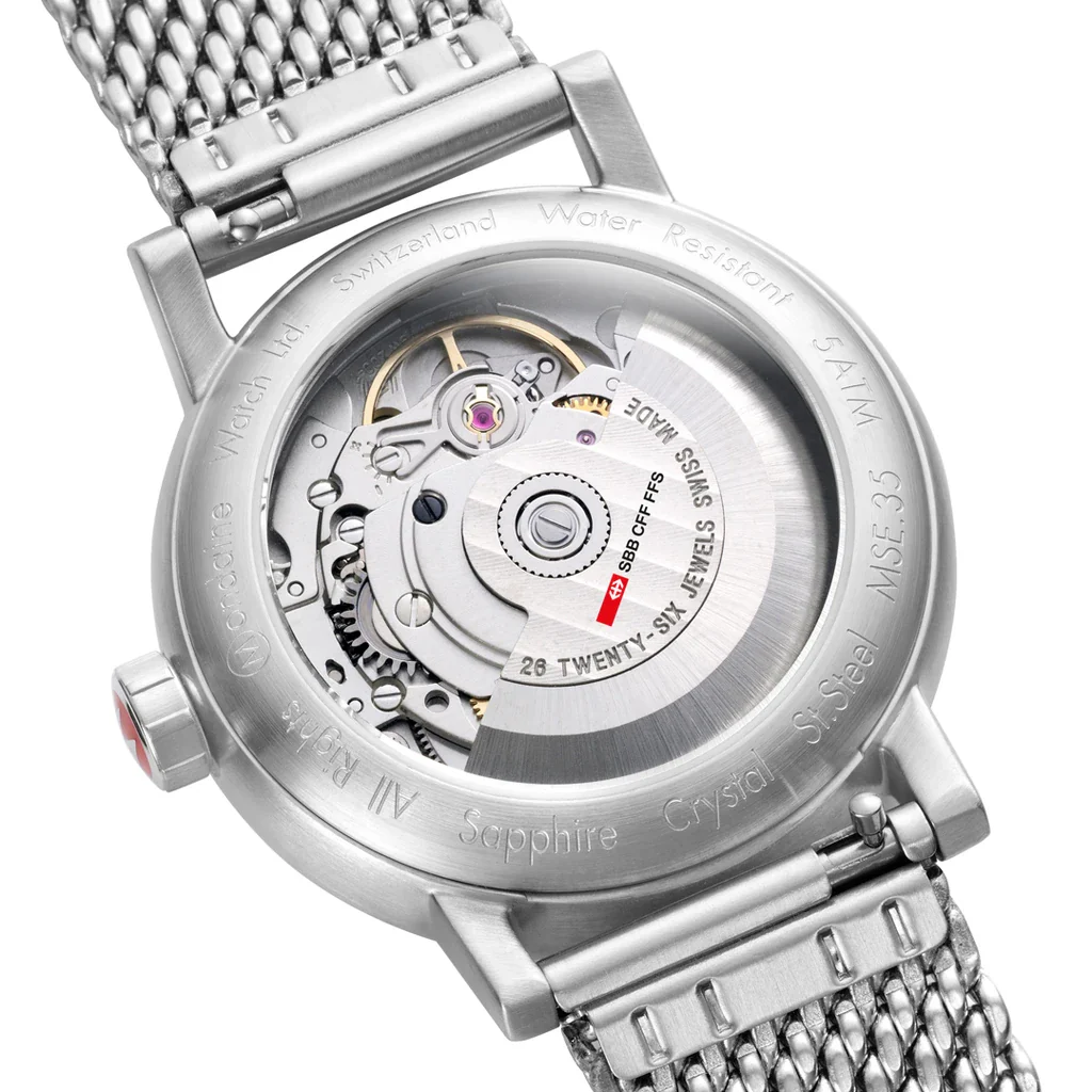 Mondaine Evo2 35 Automatic Bracelet Watch - Image 4
