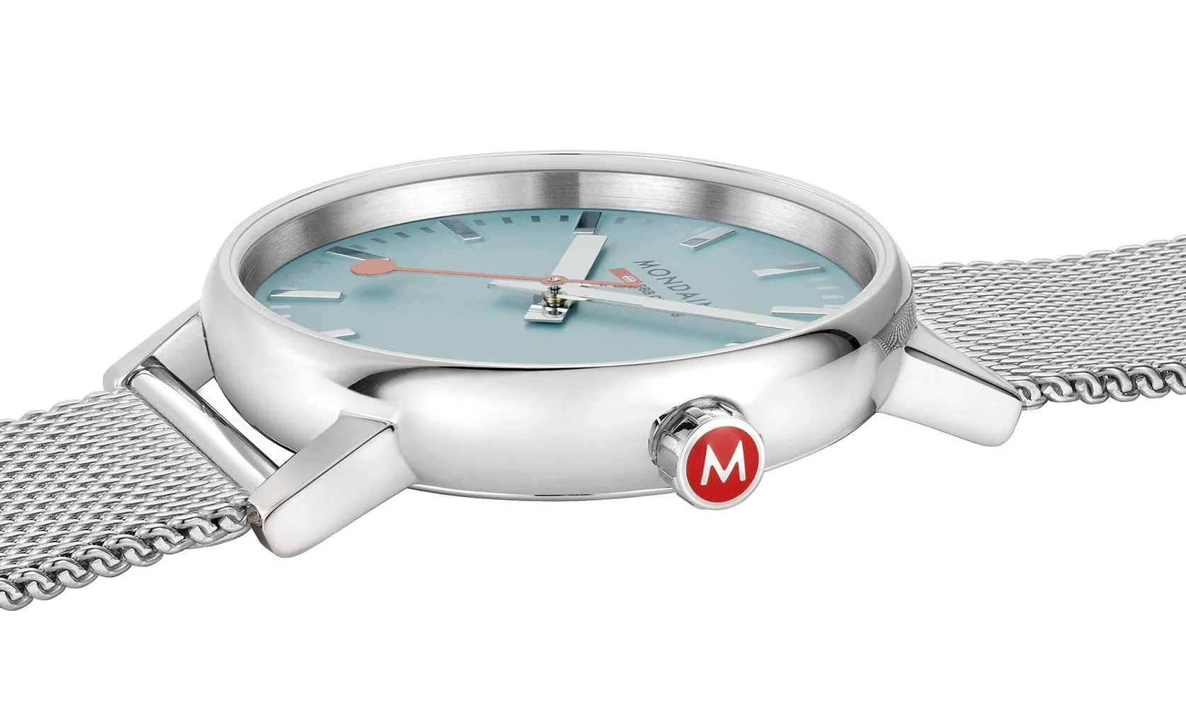 Mondaine Evo2 Dusk 35mm Blue Watch - Image 3