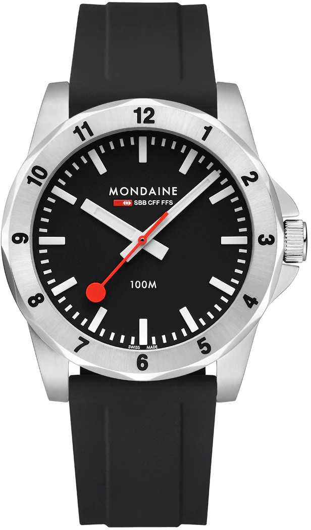 Mondaine Numeri Black Watch - Image 2