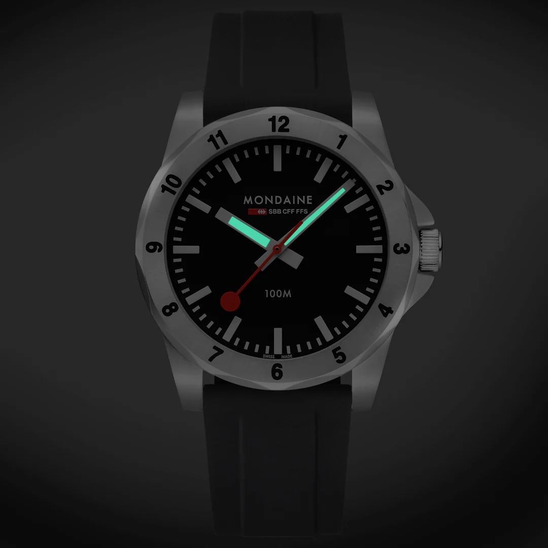 Mondaine Numeri Black Watch - Image 3