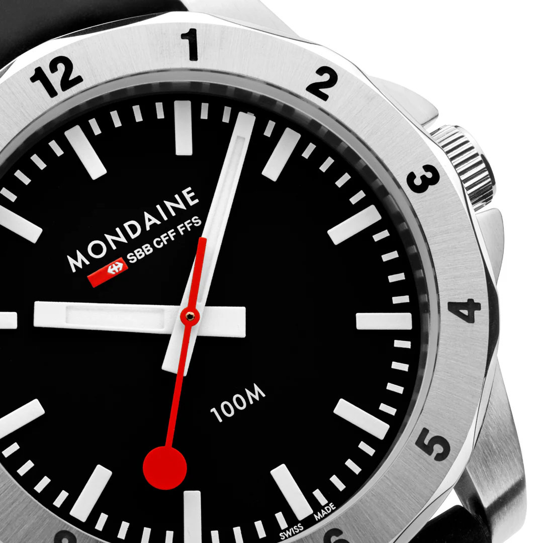 Mondaine Numeri Black Watch - Image 4
