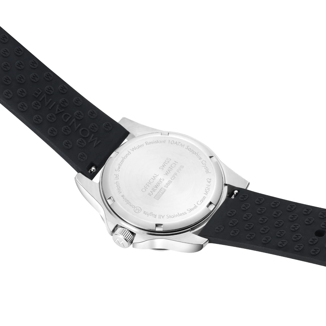 Mondaine Numeri Black Watch - Image 6